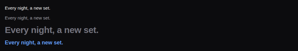 Txt — Tones, as React Native renders it